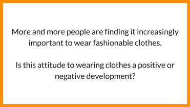 essay on positive and negative effects of fashion