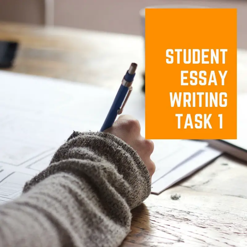 IELTS writing task 1 academic band score 7 student essay