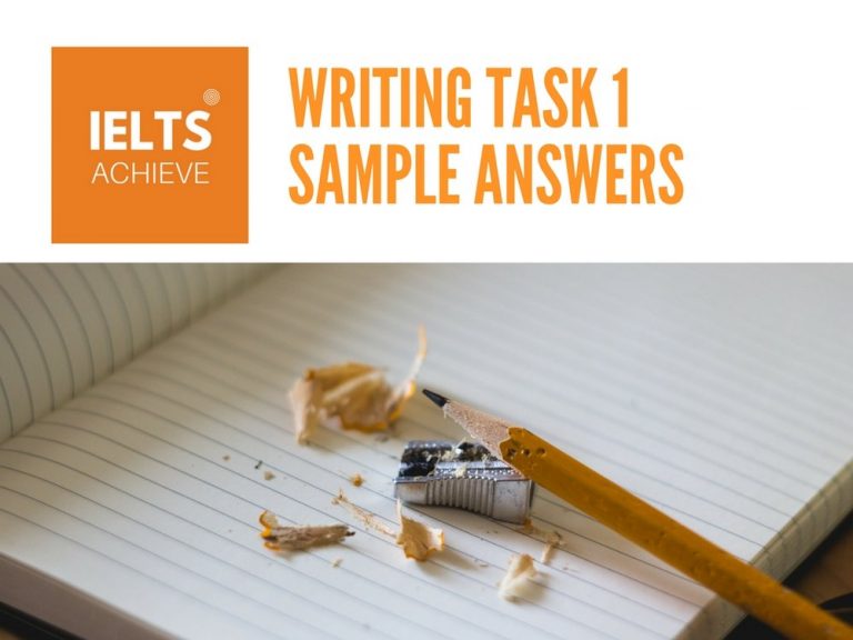 IELTS Academic Writing Task 1 - Sample Answers - IELTS ACHIEVE