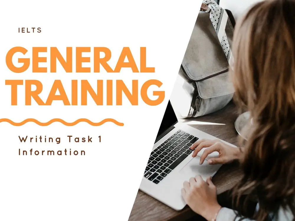 IELTS General Training Writing Task 1