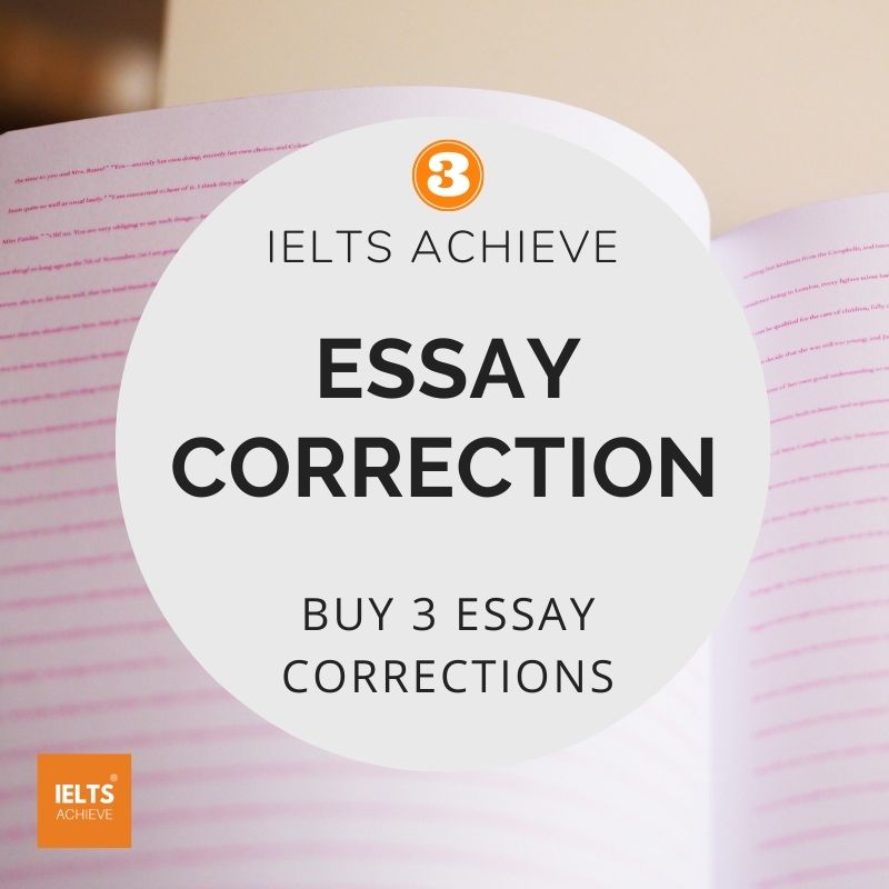 Buy 3 Essay Corrections.