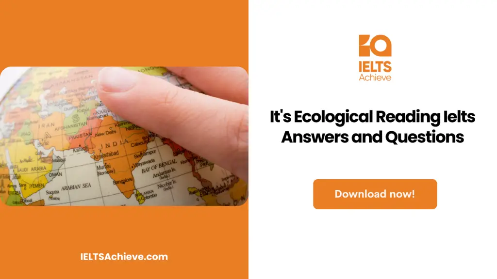 Its-Ecological-Reading-Ielts-Answers-and-Questions
