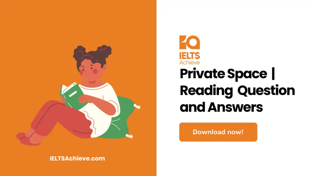 Private Space Reading Answers