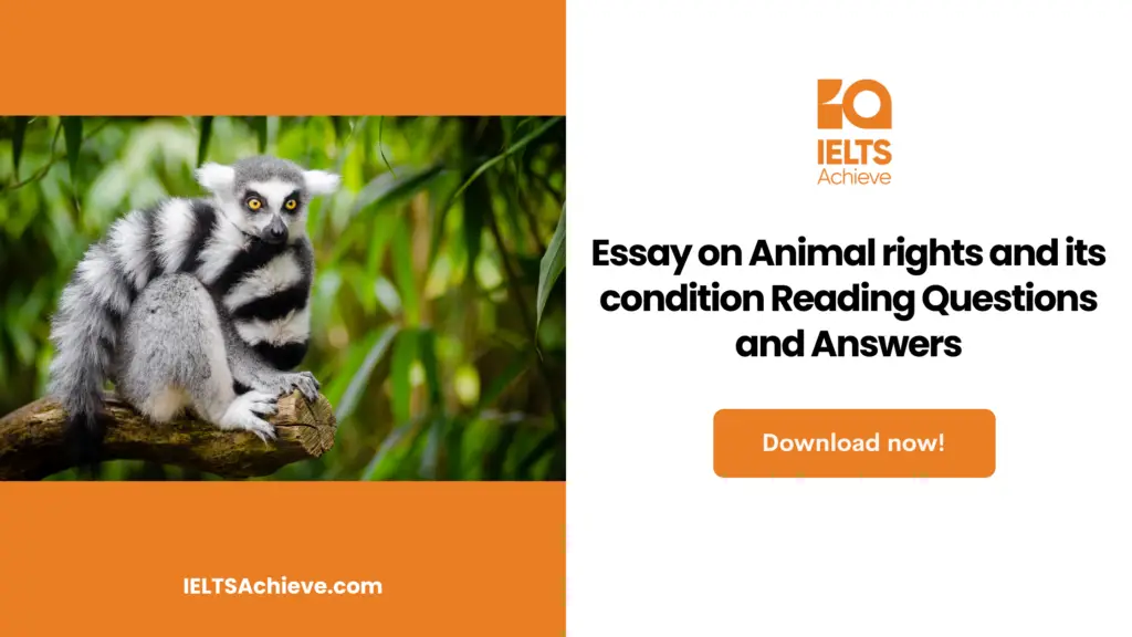 animal rights ielts essay