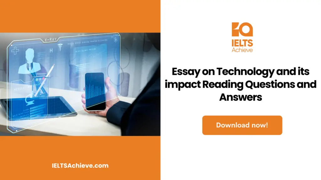 technology and its impact essay