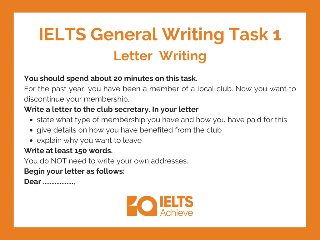 You are employed full-time and also doing a part-time evening course: Semi-Formal Letter [IELTS General Writing Task 1 ]